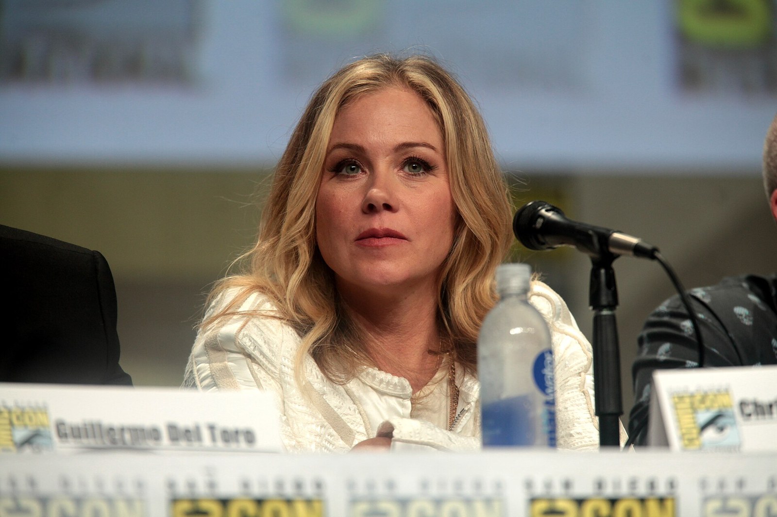 Arşiv fotoğrafı: Christina Applegate, 2014 Comic Con etkinliğinde görülüyor.
