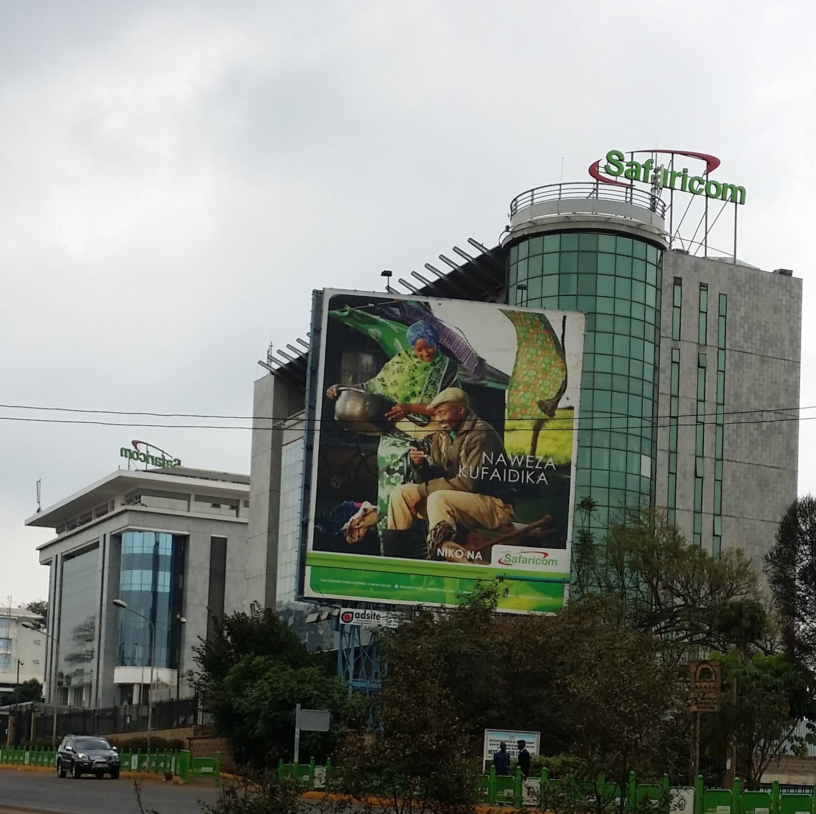 Arşiv fotoğrafı: Safaricom Centre binası görülüyor.