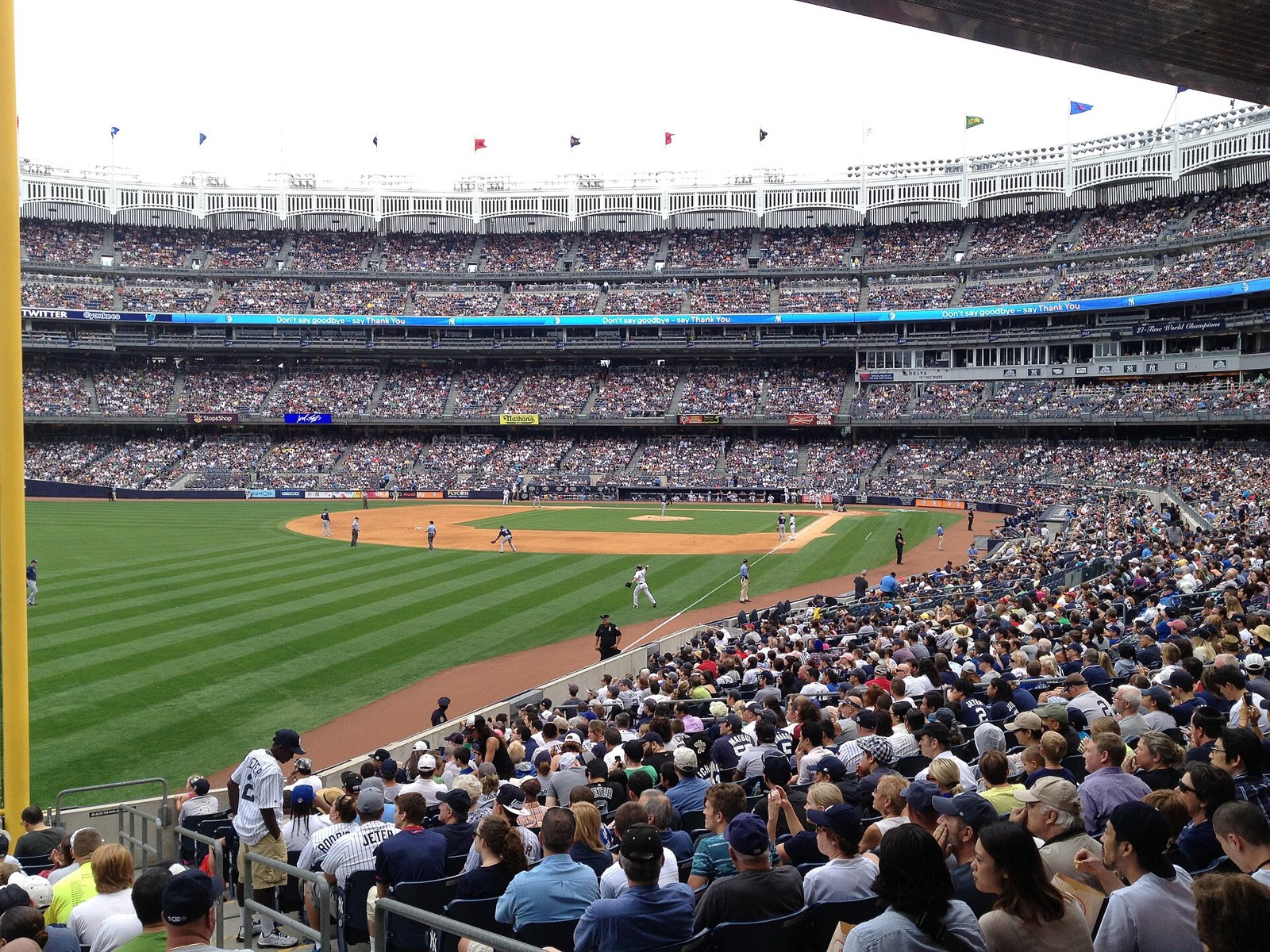 New York Yankees Stadyumu'ndan bir arşiv görüntüsü.