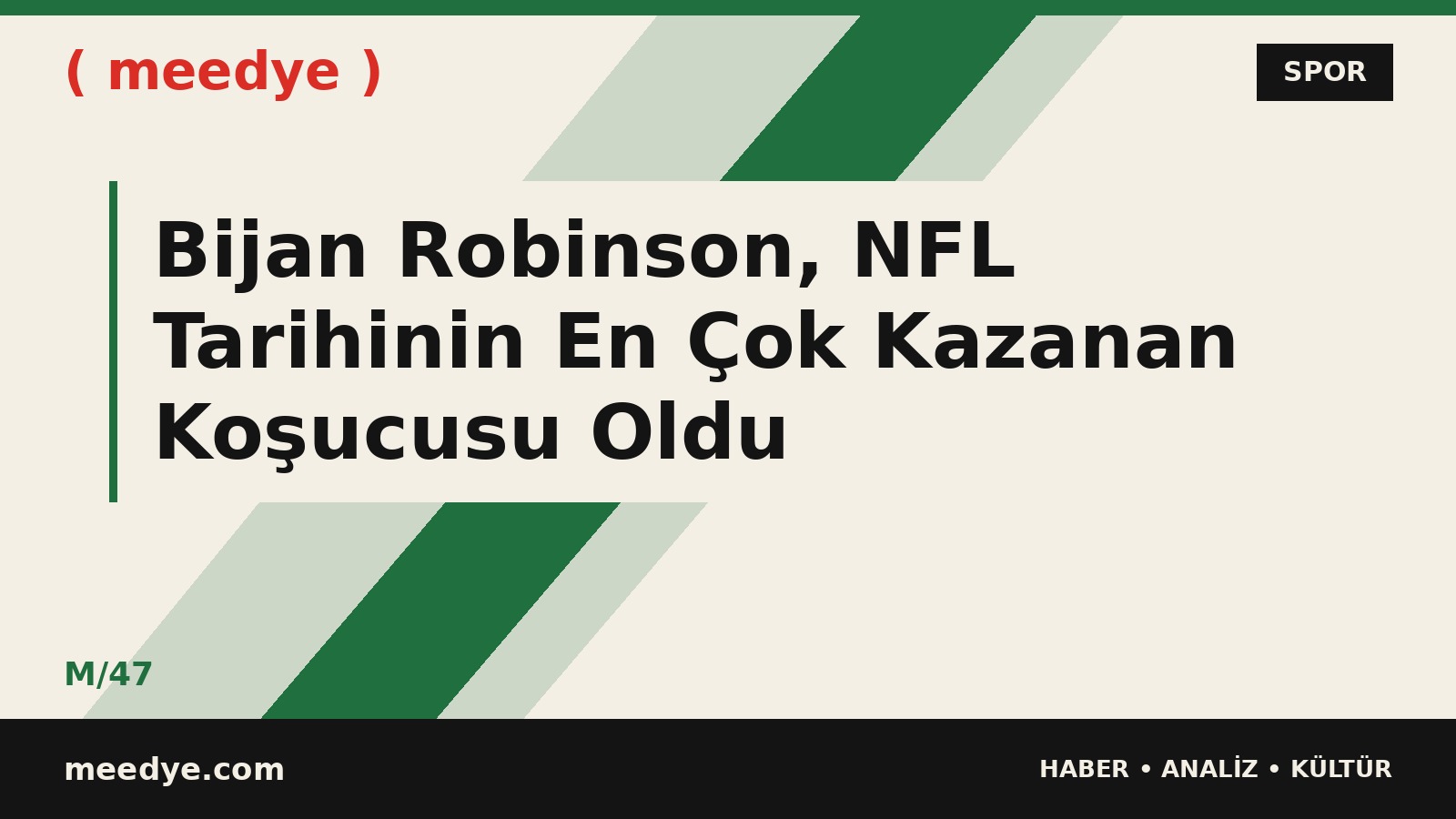 Bijan Robinson, NFL Tarihinin En Çok Kazanan Koşucusu Oldu — Meedye editoryal görseli