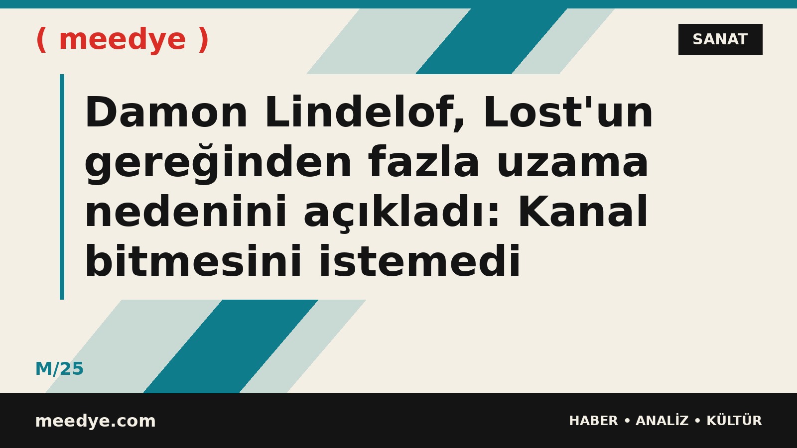 Damon Lindelof, Lost'un gereğinden fazla uzama nedenini açıkladı: Kanal bitmesini istemedi — Meedye editoryal görseli
