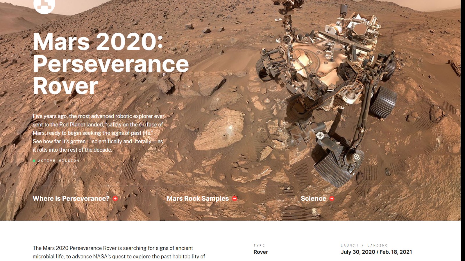Perseverance, Mars'ın eski çarpma geçmişini 75 metrelik kaya katmanlarında okudu — Meedye editoryal görseli