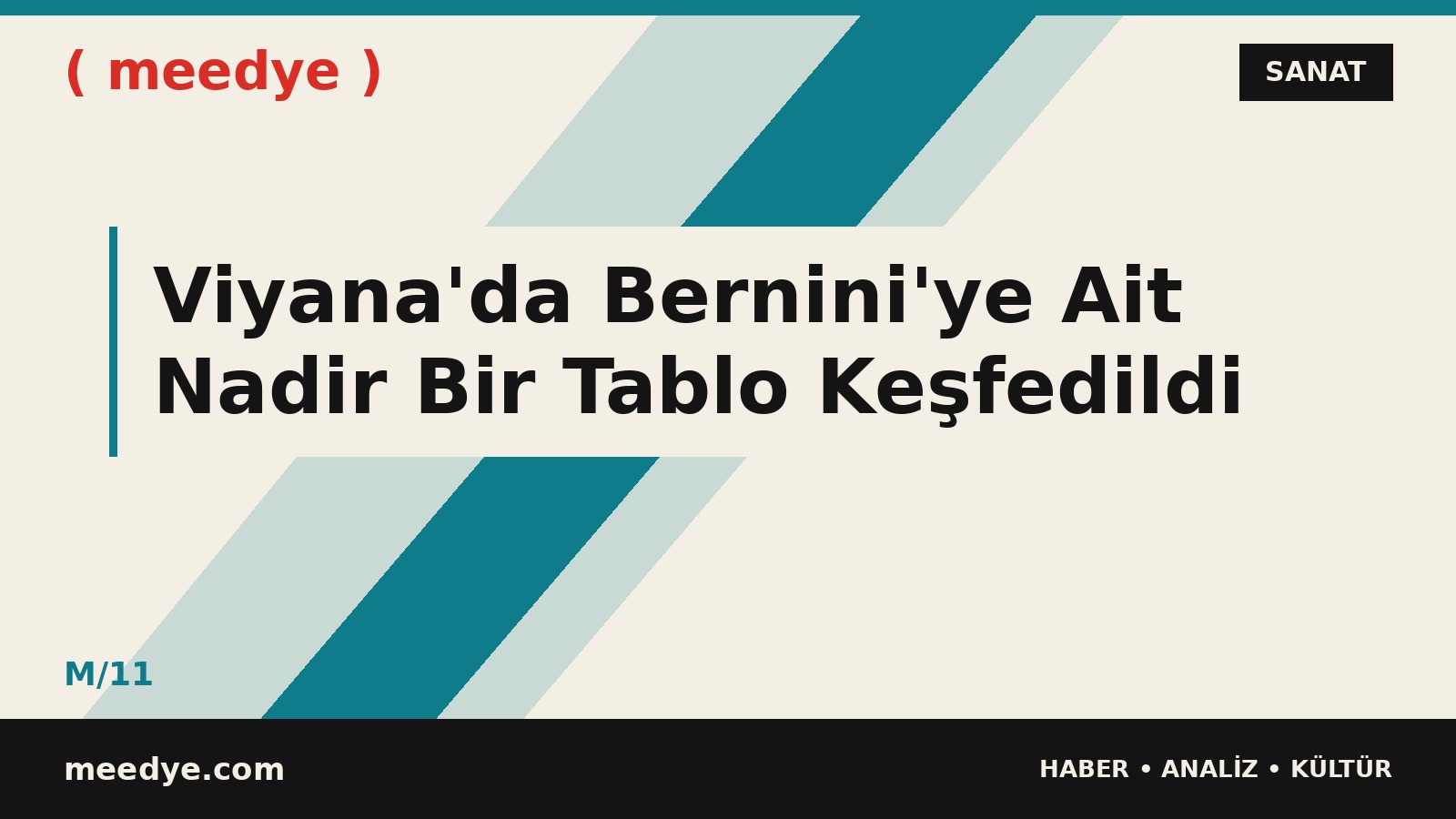 Viyana'da Bernini'ye Ait Nadir Bir Tablo Keşfedildi — Meedye editoryal görseli