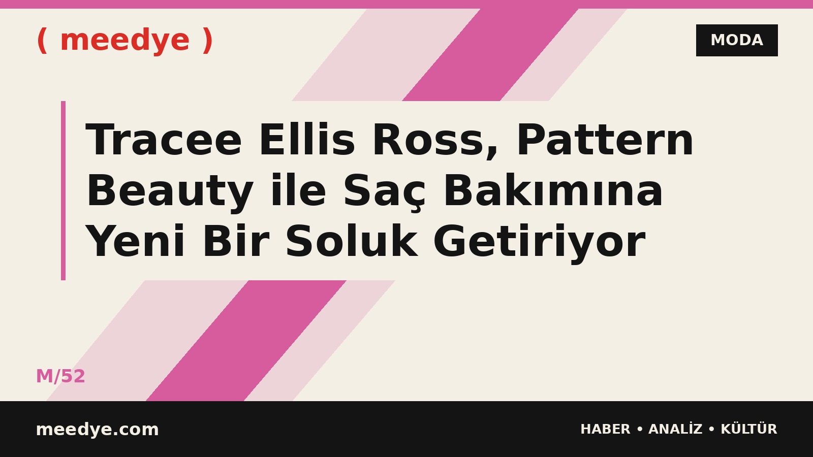 Tracee Ellis Ross, Pattern Beauty ile Saç Bakımına Yeni Bir Soluk Getiriyor — Meedye editoryal görseli