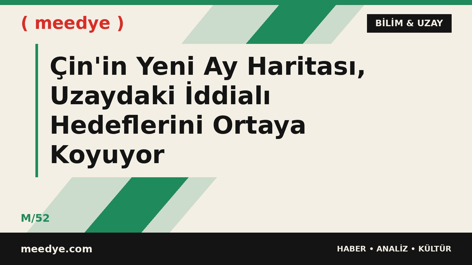 Çin'in Yeni Ay Haritası, Uzaydaki İddialı Hedeflerini Ortaya Koyuyor — Meedye editoryal görseli