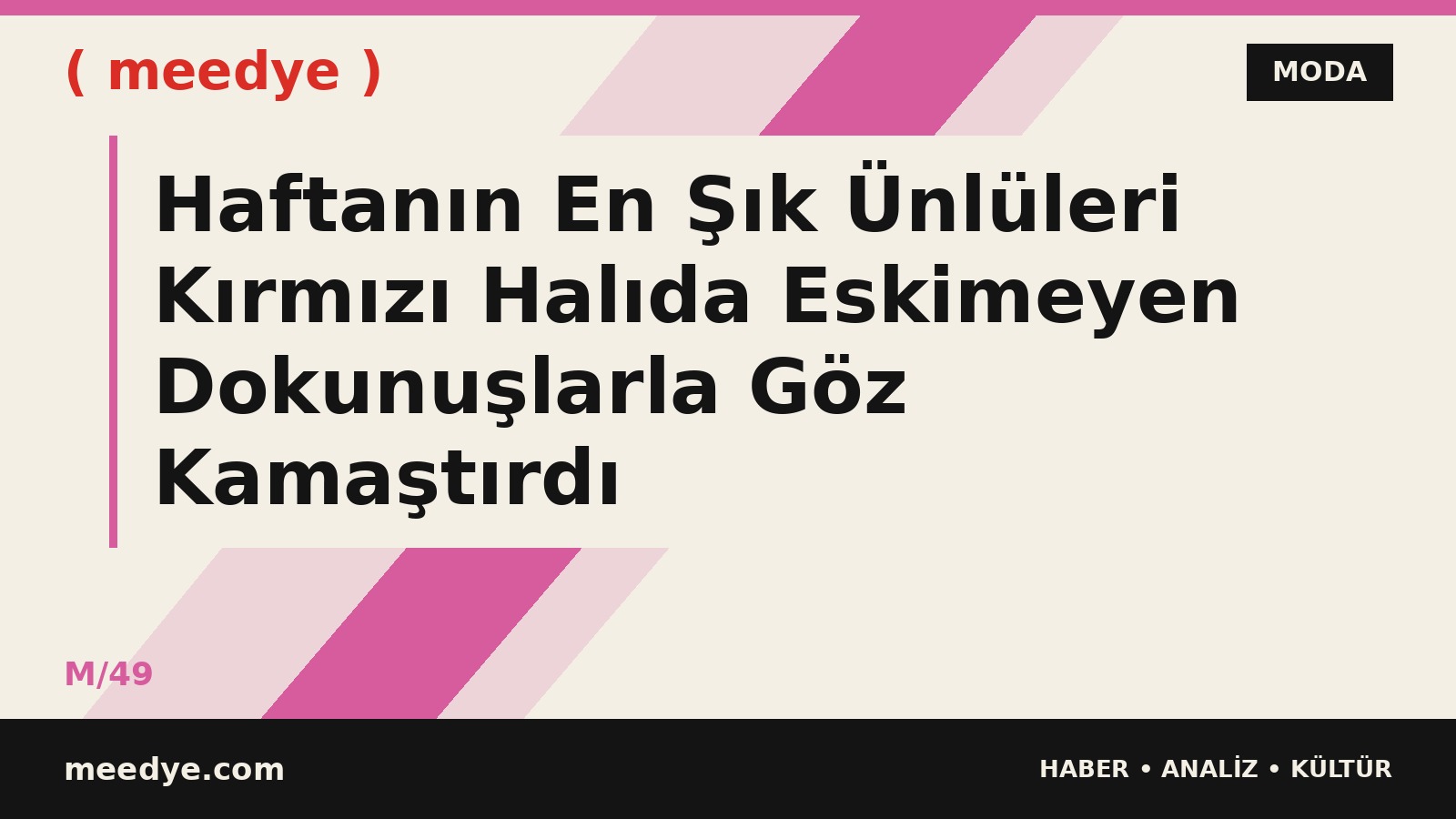 Haftanın En Şık Ünlüleri Kırmızı Halıda Eskimeyen Dokunuşlarla Göz Kamaştırdı — Meedye editoryal görseli