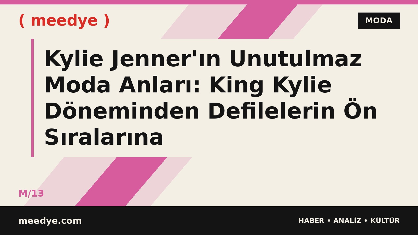 Kylie Jenner'ın Unutulmaz Moda Anları: King Kylie Döneminden Defilelerin Ön Sıralarına — Meedye editoryal görseli