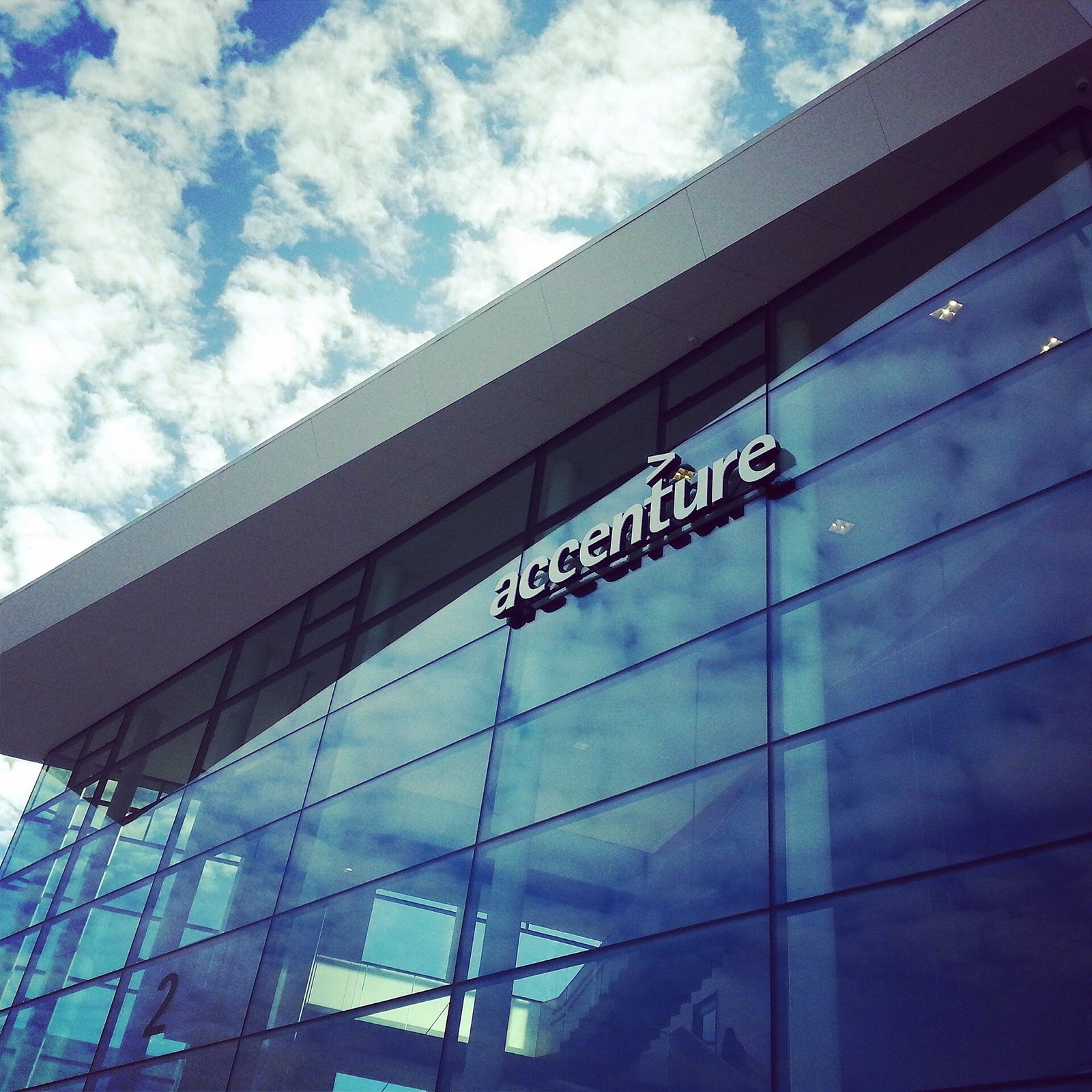 Arşiv fotoğrafı: Rolfsbuktveien 2, Fornebu adresindeki Accenture Norveç.