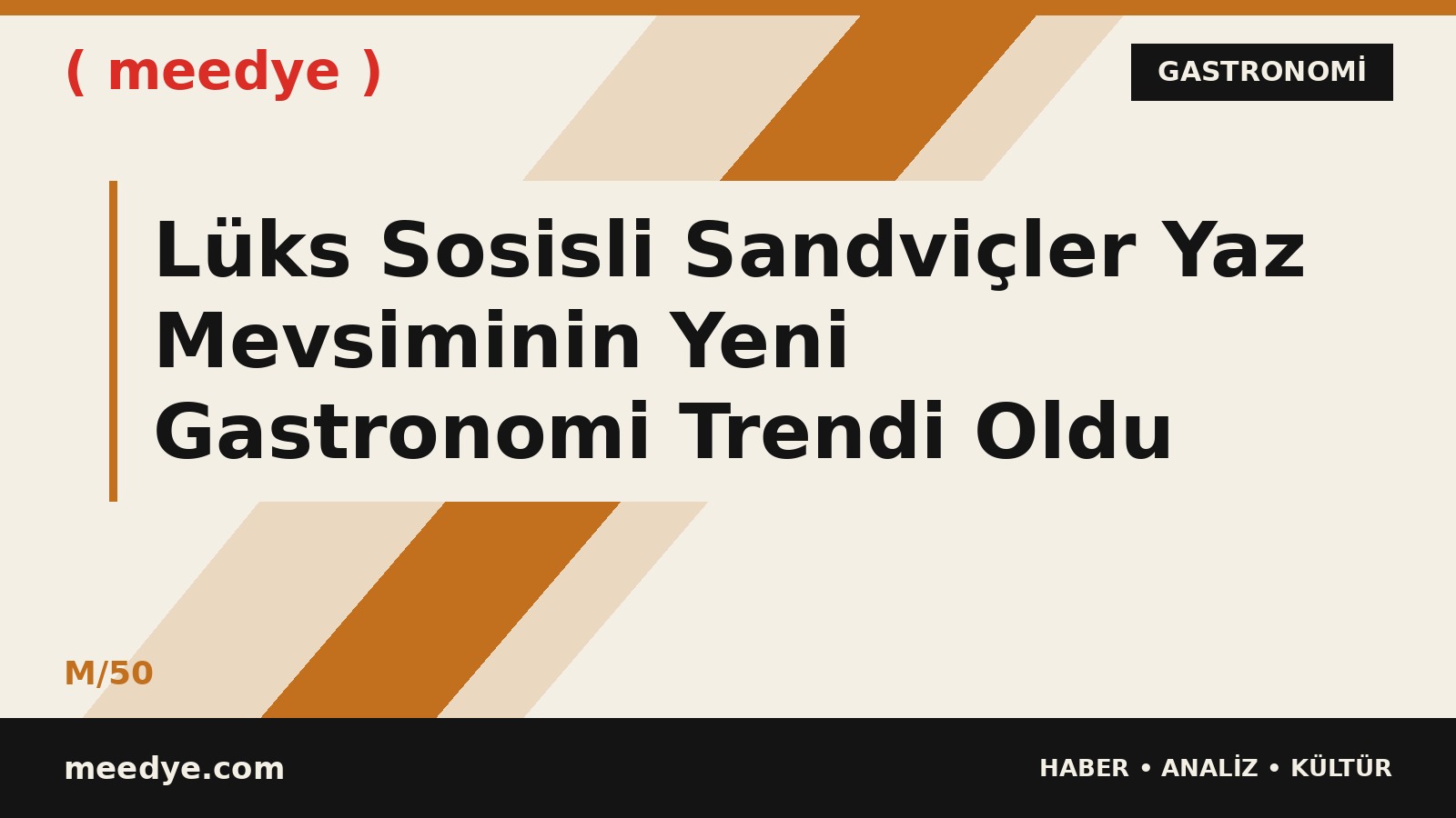 Lüks Sosisli Sandviçler Yaz Mevsiminin Yeni Gastronomi Trendi Oldu — Meedye editoryal görseli